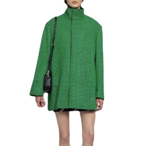 Balenciaga Jackets & Blazers - Balenciaga Houndstooth A-Shape Coat
